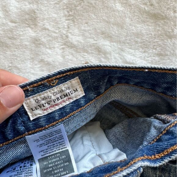 Levi’s 501 Shorts Distressed Size 29 - Picture 4 of 12